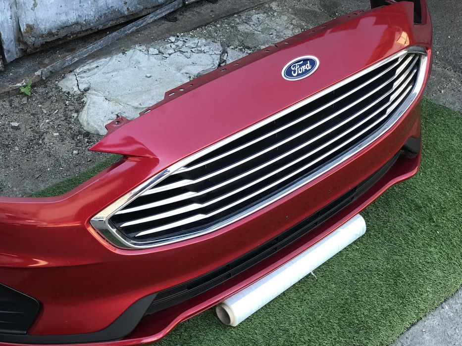 Бампер передний в сборе Ford Fusion D4 красный Оригинал Разборка Киев