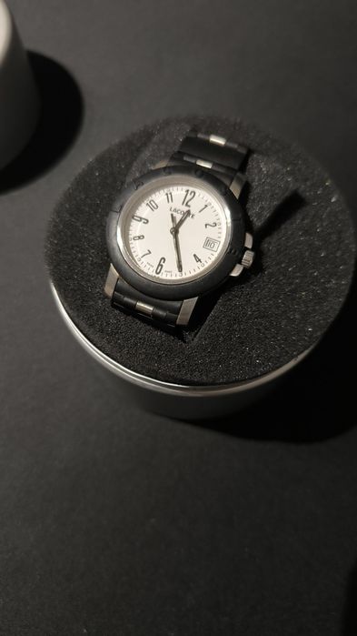 Relógio LACOSTE Quartzo – Com Caixa e Documentação Original