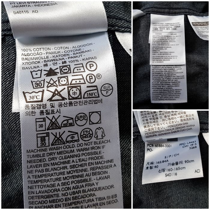 Levi's джинсова сорочка standart fit оригінал S