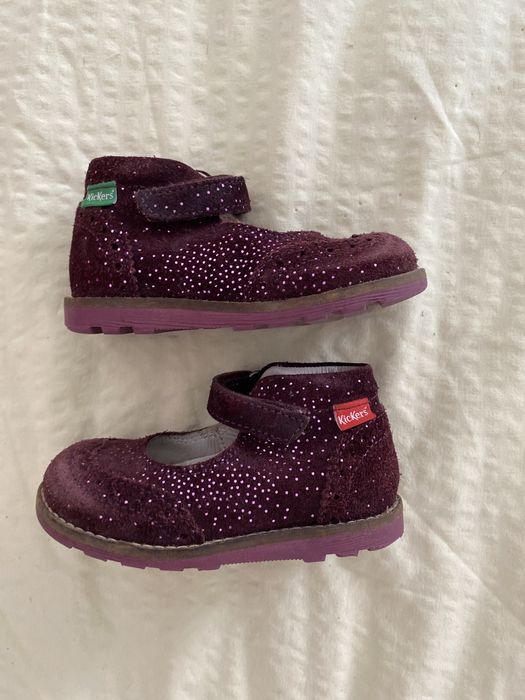 Sapatinhos roxos kickers - eur 20