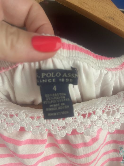 Продам летний сдельный комбез/ромпер для девочки Polo Поло Оригинал