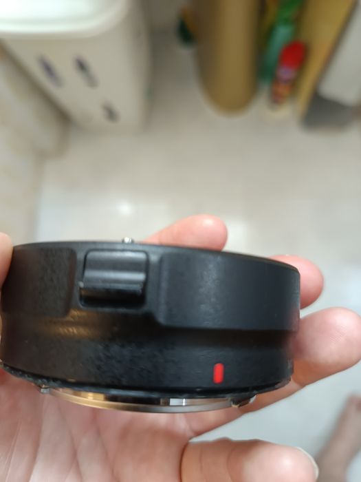 Adaptador para lentes Canon  EF  usarem máquinas Canon R