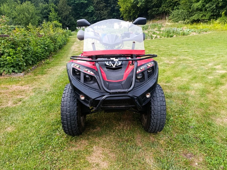 Quad Linhai Hytrack 420 wał kardana 4x4 z dokumentami