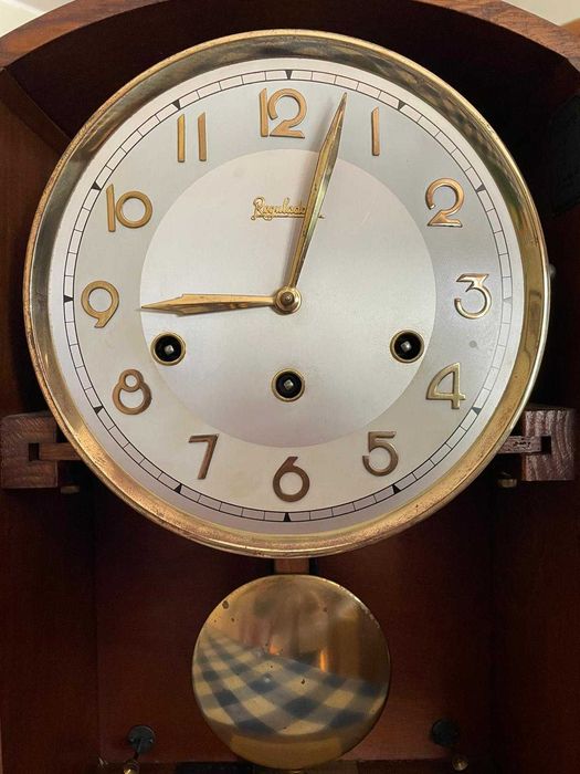 Relógio de Parede Clássico de Pêndulo "Reguladora" [ORIGINAL]