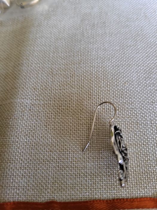 Kolczyki z motywem róży