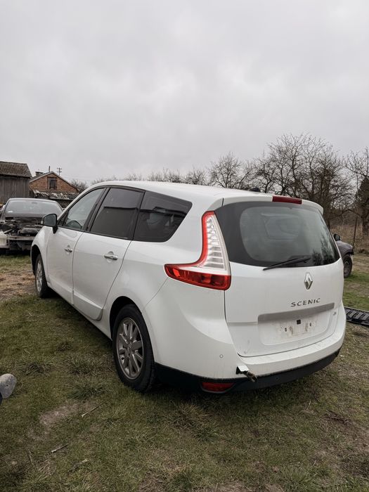 Renault Grand Scenic 3 części Biała Perla TEQNC klapa zderzak drzwi