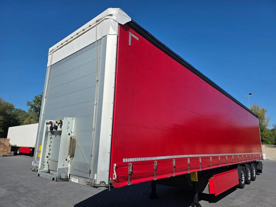 Schmitz Cargobull Firanka Standard Oś Podnoszona 2,80 Wysoka SUPER STAN JAK NOWA ! ! !