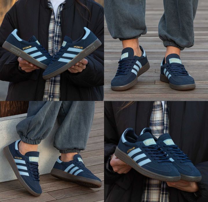 Кроссовки Adidas Spezial Handball Blue 36-45 Хит Весны! Наложка! Топ