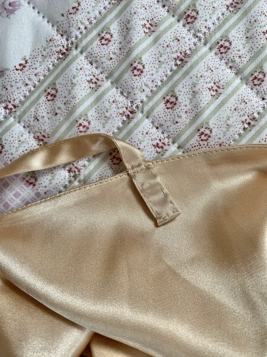 Długa sukienka na ramiączka M 38 vintage mesh