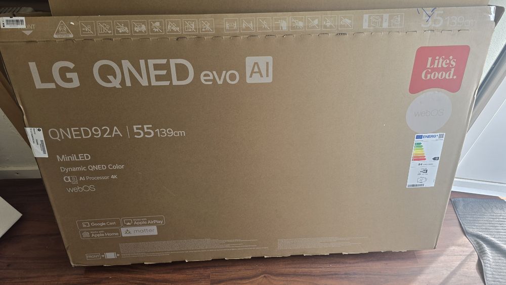 TV 55 LG QNED92 NOVA