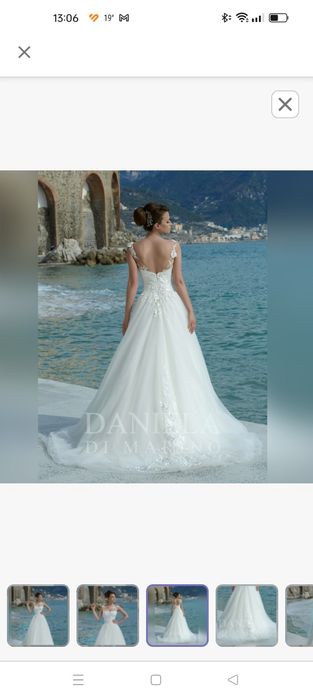 Suknia ślubna Daniela di Marino roz. 36