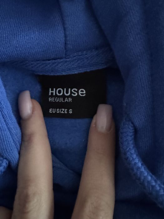 Синє худі house brand
