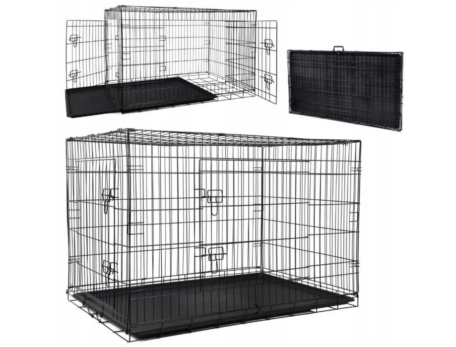 KENNEL Klatka dla psa XXL  121/76/82 CM