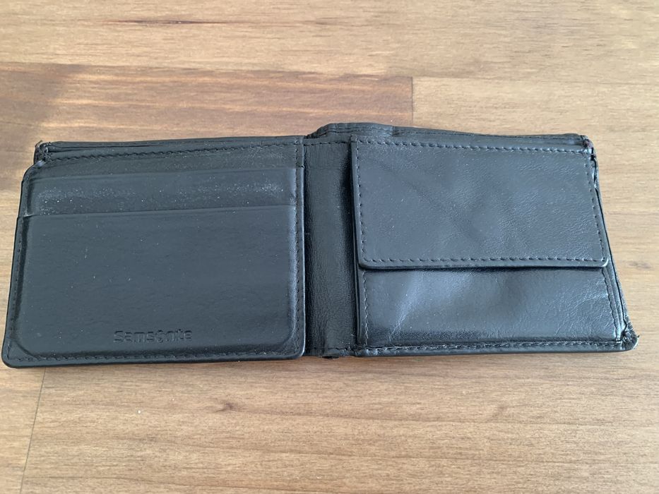 Carteira homem pele Samsonite