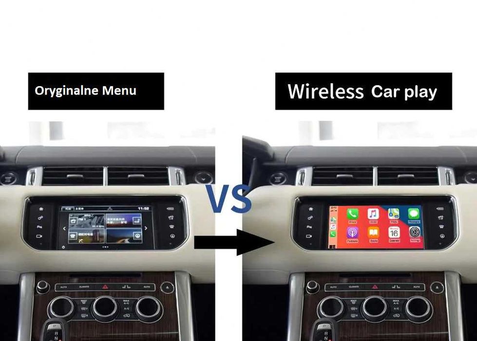 Android Auto carplay RANGE ROVER sport Evoque Vogue Discovery Jaguar