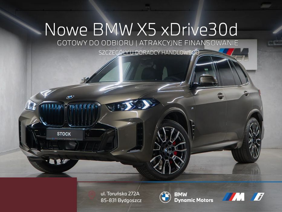 BMW X5 xDrive30d 298 KM mHEV - Gotowy do Odbioru - Pneumatyka - Kamera 360!