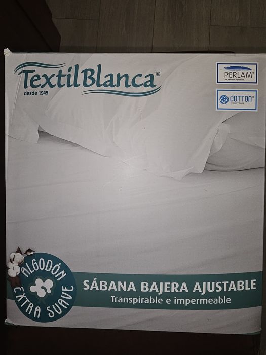 Водонепроницаемый хлопковый наматрасник.Новый