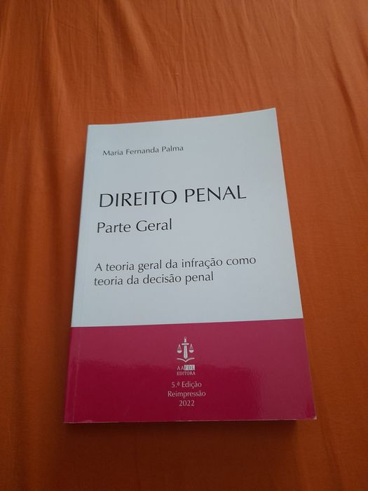 Direito Penal Parte Geral - Prof. Maria Fernanda Palma