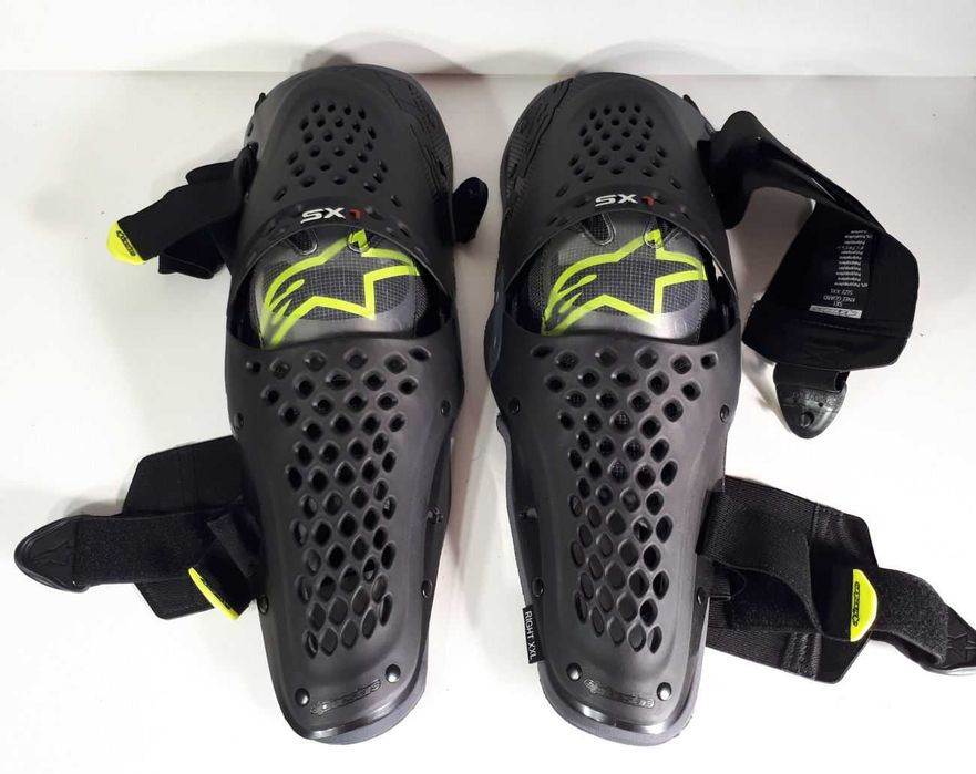 Joelheiras para BTT Enduro e Motocross Alpinestars SX-1 Novas