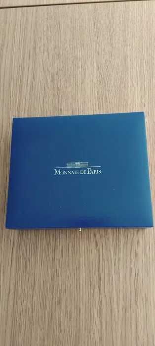 França 2000, 10 francos PRATA – MARIANNE, Caixa com 3 moedas