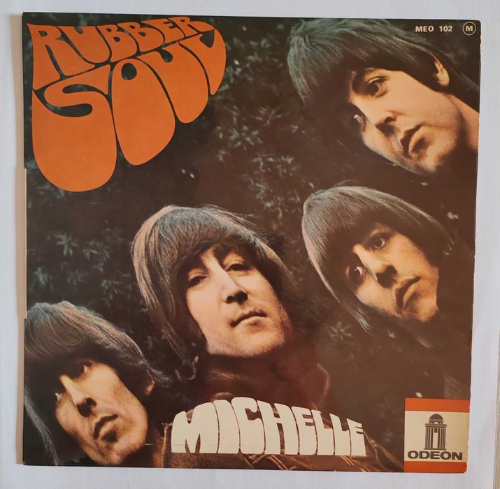 6 EP's de The Beatles. Edições portuguesas e uma francesa.