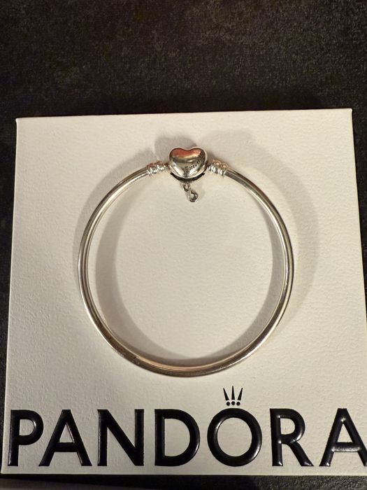 2 bransoletki Pandora 20cm +pudełko