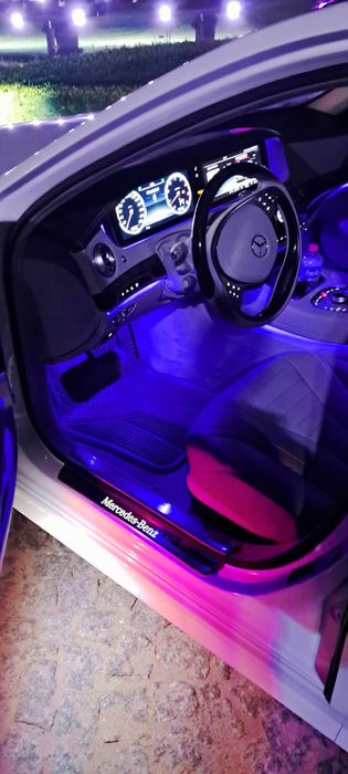 Auto do ślubu Mercedes S AMG biały