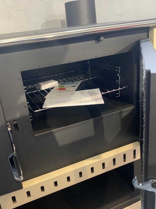 СТОК! PRITY GT FS G DR [15 кВт] з варильною поверхнею і духовкою, крем