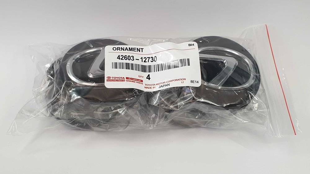 oryginalne dekielki KIA 58mm ASO kapsle dekle 4szt