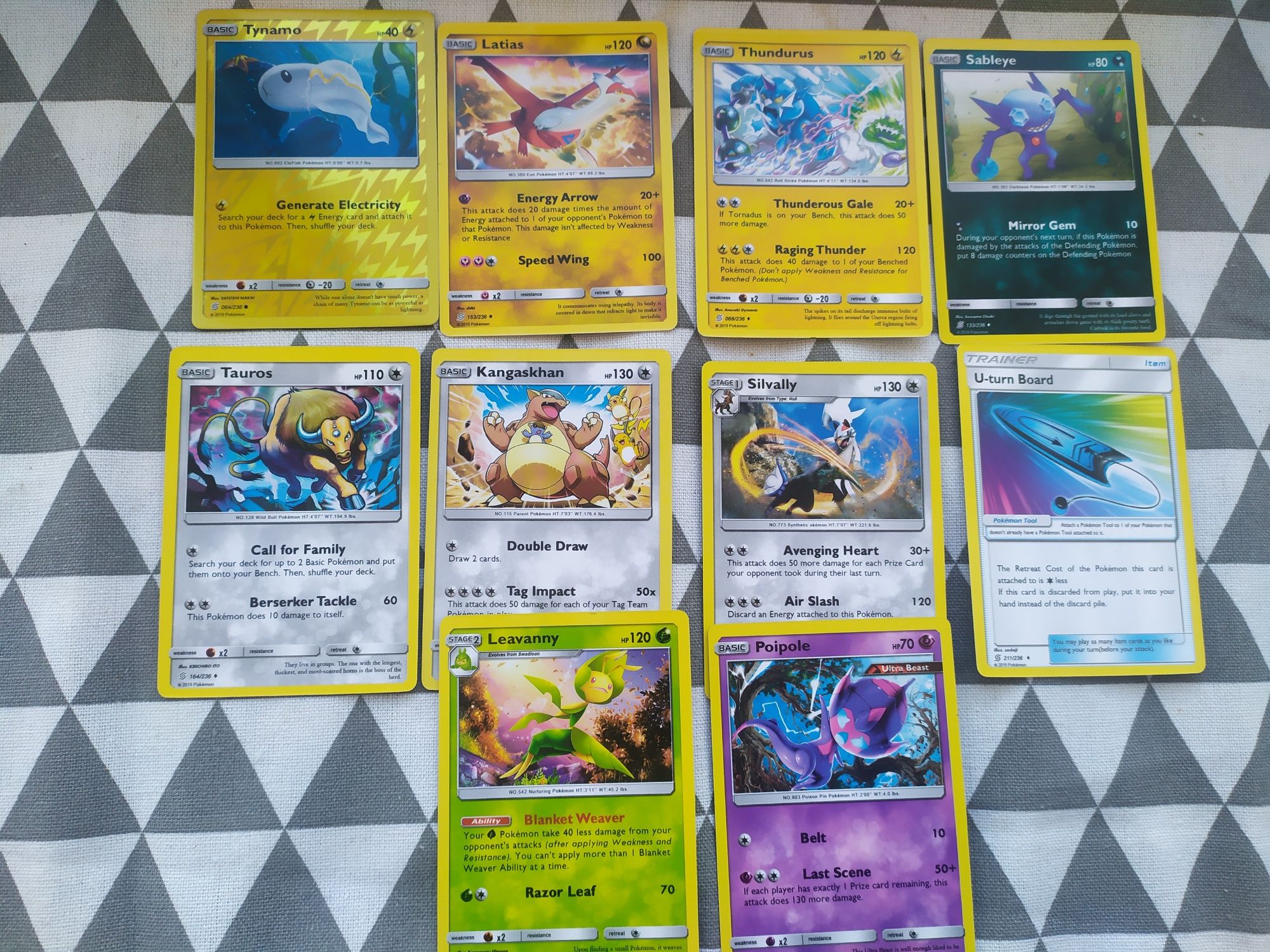 10 шт. Карточки Pokemon. Картки покемон: 315 грн. - Коллекционирование ...
