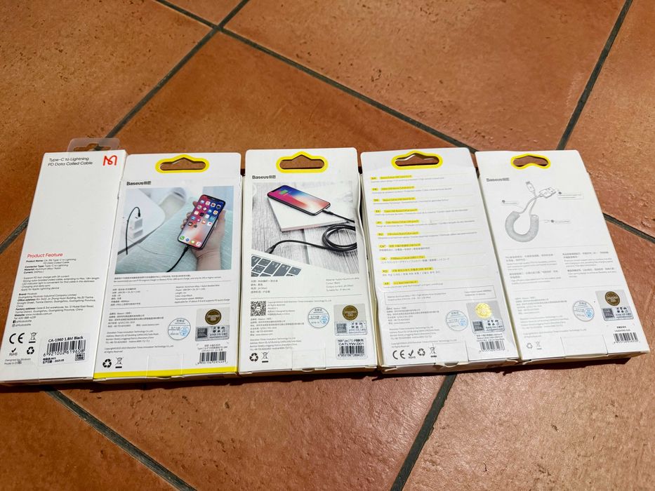 Lote Cabos Carregamento USB iPhone Lightning