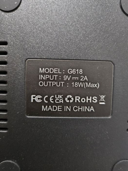 Ładowarka indukcyjna stacja 3 w 1 G618