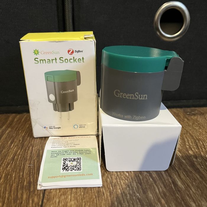 Умная розетка GreenSun ZigBee Smart Socket.