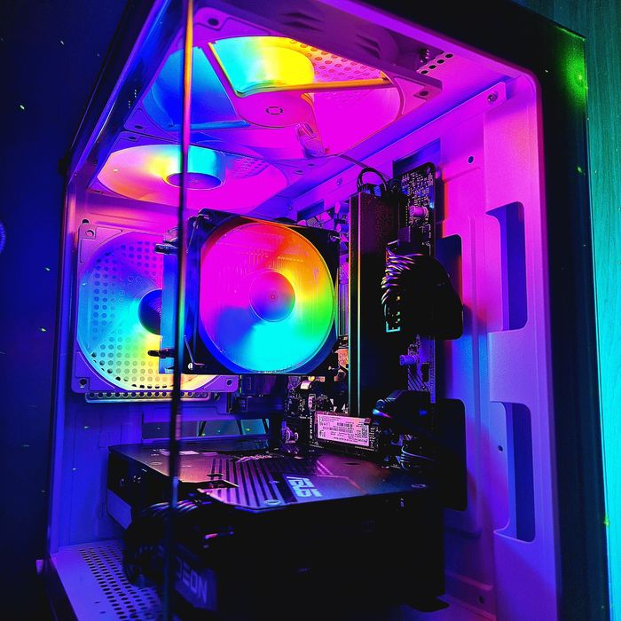 Komputer RX6600XT/1TB SSD/R5 5500/16gb ram/Gamingowy Okazja Gwarancja