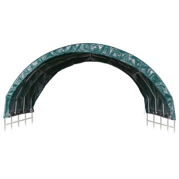 Tenda para Gado em PVC 3,7x3,7 m – Verde