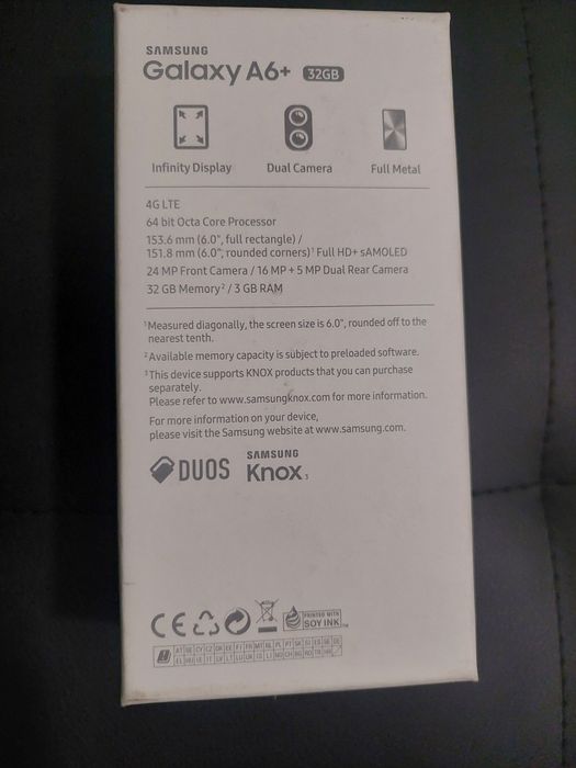 Samsung Galaxy A6+ dual sim