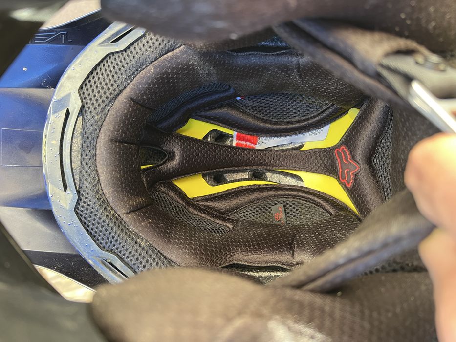 Capacete FOX Racing V3 fligth -tamanho S