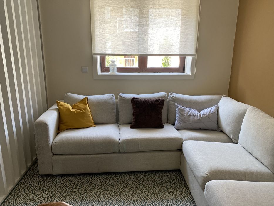 Sofá de canto 5 lugares