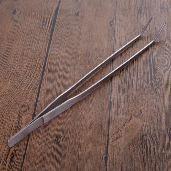 Прямой зубчатый пинцет на 48 см, щипцы для ухода за аквариумом