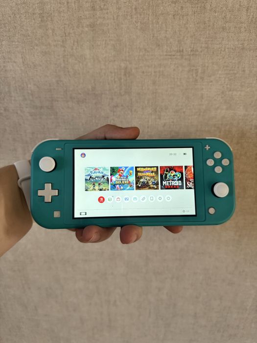 Nintendo Switch Lite + sd 256 + 5 ігор