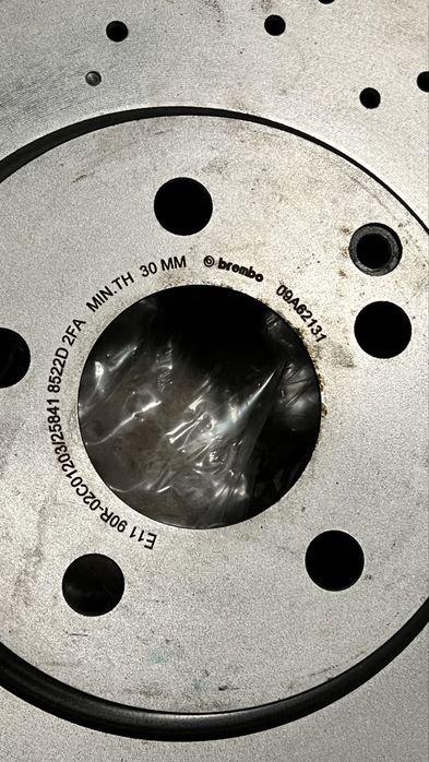 Conjunto discos travao ventilados Mercedes #NOVO#