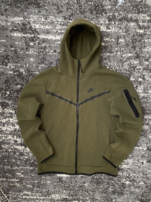 Nike tech fleece М розмір хакі темно зелений колір нові колекції
