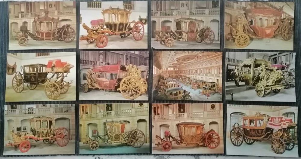12 Postcards from the National Coach Museum