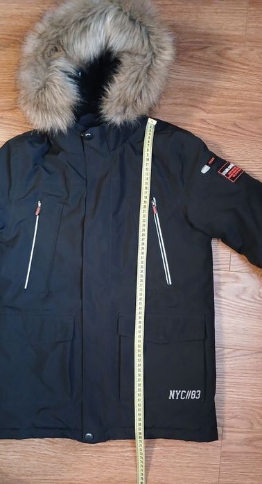 ТЕПЛА Зимова Парка Raintex (мембрана 3000mm). Підлітковий розмір 152.