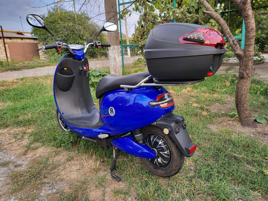 Мопед електроскутер двомісний