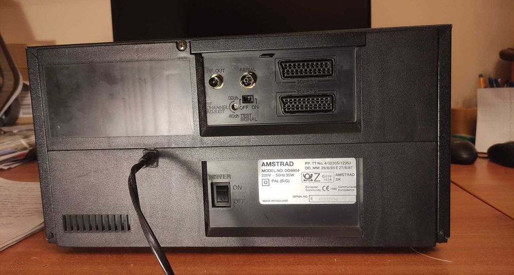 NA CZĘŚCI Magnetowid Amstrad Double Decker