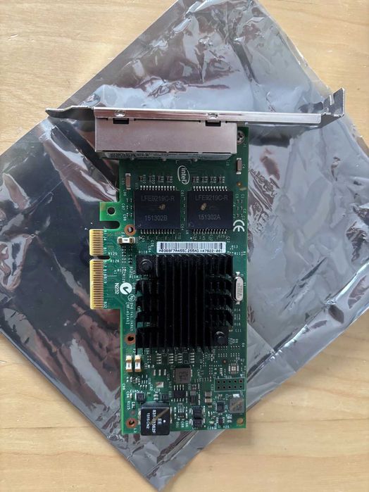 Placa Rede 4x1Gbps Intel I350-T4 Genuína