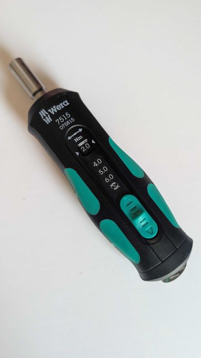 Wera Tools - 7515 Kraftform Safe-Torque Speed - Chave Dinamométrica 2–6 Nm
