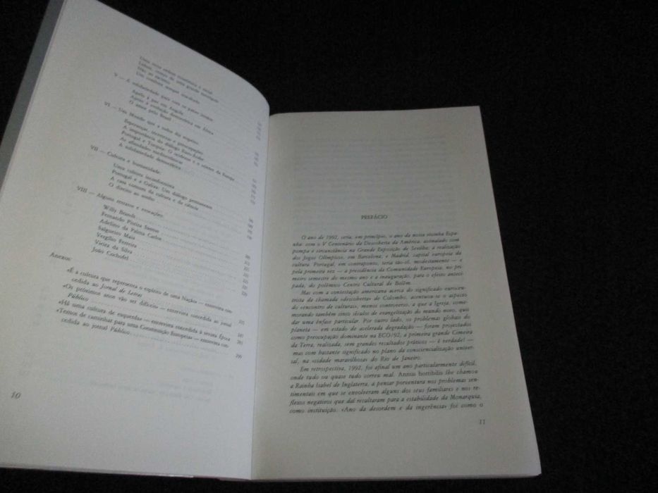 Livro Intervenções 7 Mário Soares Autografado