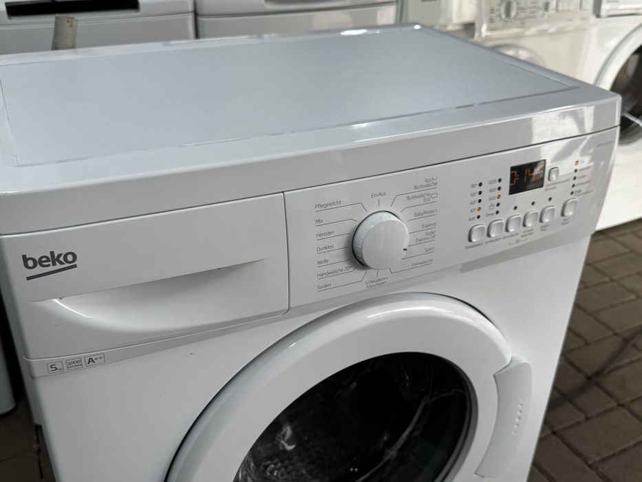 Pralka Beko Model  Wmo 51032 meu  a+++ 5kg 1000 obr
